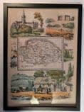 Norfolk - by 'Reuben Ramble' - Reproduction County Map