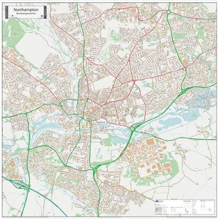 Northampton Street Map
