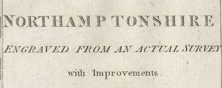 Northamptonshire John Harrison 1788