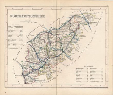 Northamptonshire - Joshua Archer c1833