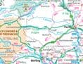 Northern England & Southern Scotland - Planning Wall Map - 2024 - 82 x 82cm