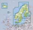 Northern Europe - Scandinavia Road Map - Freytag & Berndt