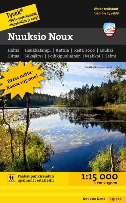Nuuksio Noux - Hiking Map - Calazo (FI.TR.020 )