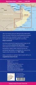 Oman Road Map - Reise