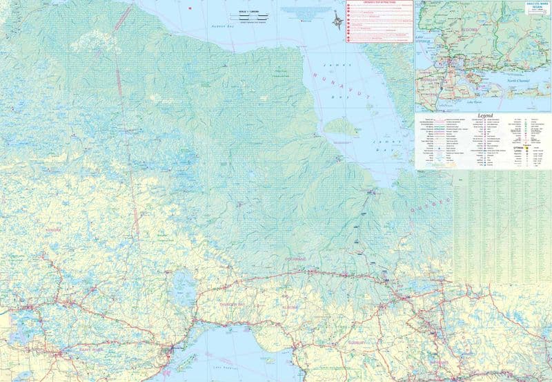 Ontario Travel Map