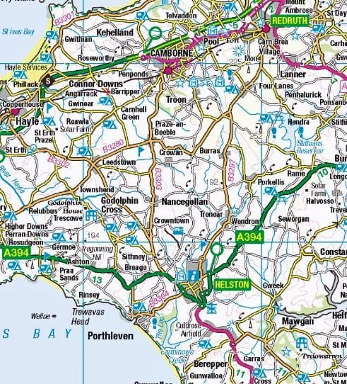 Ordnance Survey 1:250,000 Data