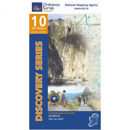 Ordnance Survey Ireland 1:50,000 - Map 10 - Donegal SW