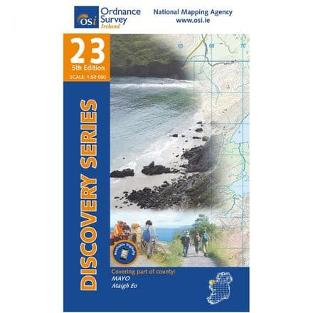 Ordnance Survey Ireland 1:50,000 - Map 23 - Mayo