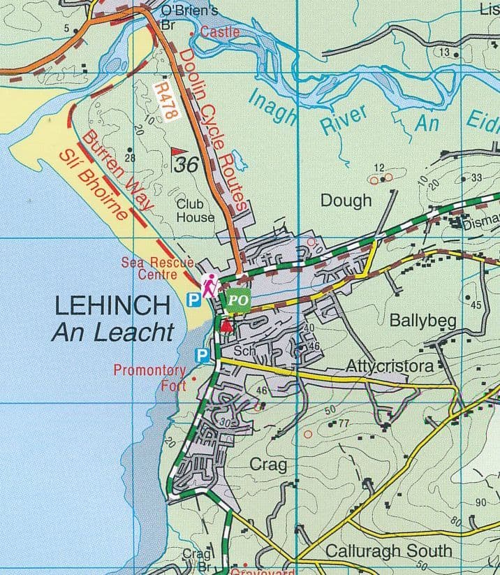 Ordnance Survey Ireland 1 50 000 - Map 57 - Clare