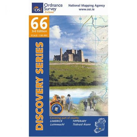 Ordnance Survey Ireland 1:50,000 - Map 66 - Tipperary / Limerick