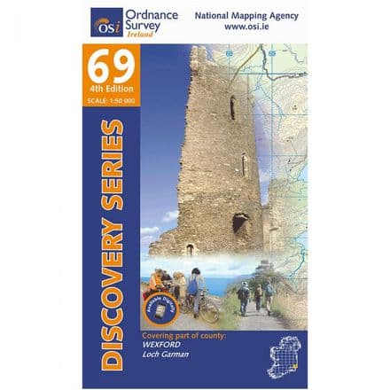 Ordnance Survey Ireland 1:50,000 - Map 69 - Wexford