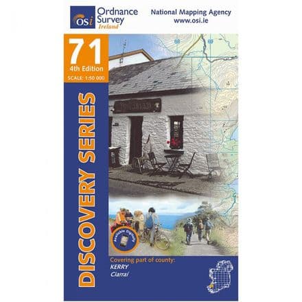 Ordnance Survey Ireland 1:50,000 - Map 71 - Kerry (Tralee)