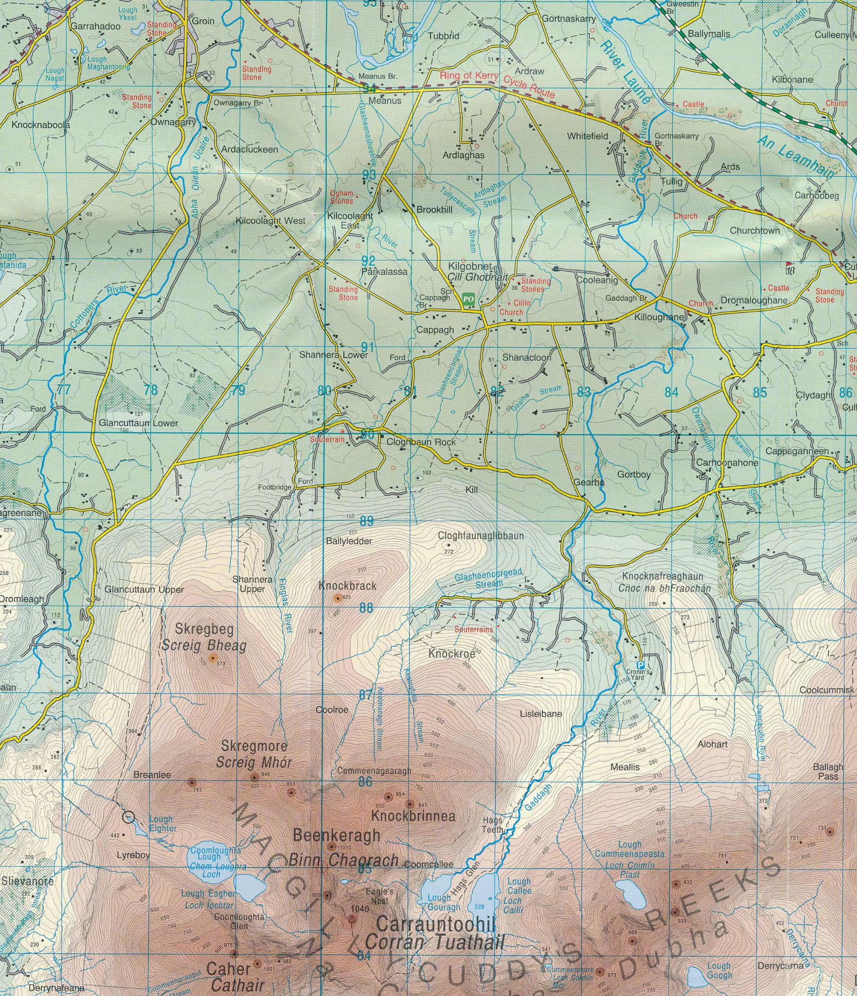Ordnance Survey Ireland 1 50 000 - Map 78 - Kerry