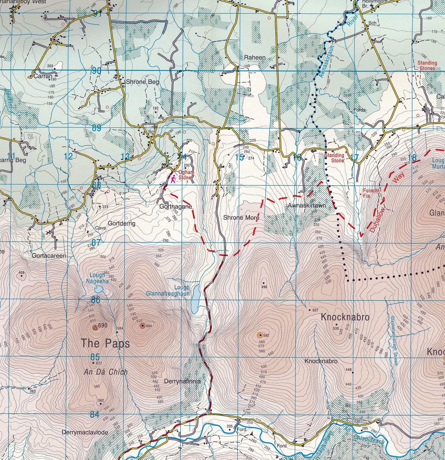 Ordnance Survey Ireland 1 50 000 - Map 79 - Cork Macroom / Kerry