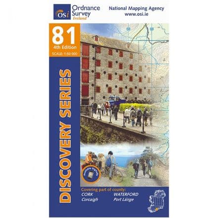 Ordnance Survey Ireland 1:50,000 - Map 81 - Cork / Waterford