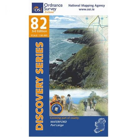 Ordnance Survey Ireland 1:50,000 - Map 82 - Waterford