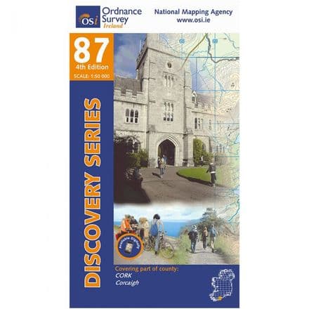 Ordnance Survey Ireland 1:50,000 - Map 87 - Cork (Kinsale)
