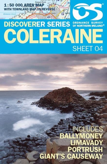 Ordnance Survey Northern Ireland 1:50,000 - Map 04 - Coleraine