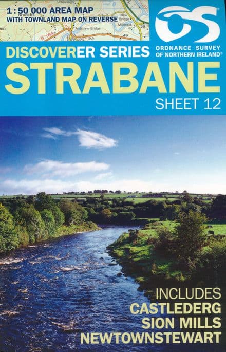Ordnance Survey Northern Ireland 1:50,000 - Map 12 - Strabane