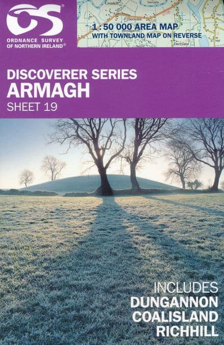 Ordnance Survey Northern Ireland 1:50,000 - Map 19 - Armagh