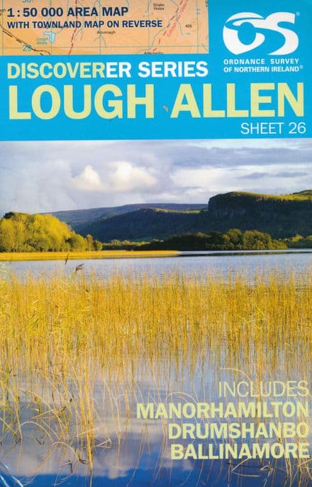 Ordnance Survey Northern Ireland 1:50,000 - Map 26 - Lough Allen