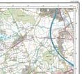 Ordnance Survey OL 1 The Peak District - EAST Sheet FLAT