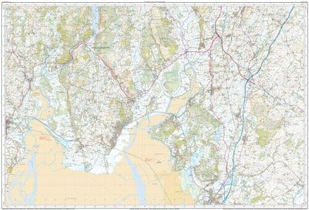 Ordnance Survey OL 7 English Lakes - South East - SOUTH Sheet FLAT