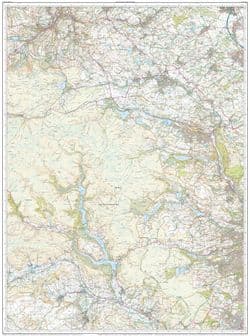 Ordnance Survey Outdoor Leisure FLAT Maps