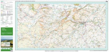 Ordnance Survey Path Finder 1:25,000 - Wall Map
