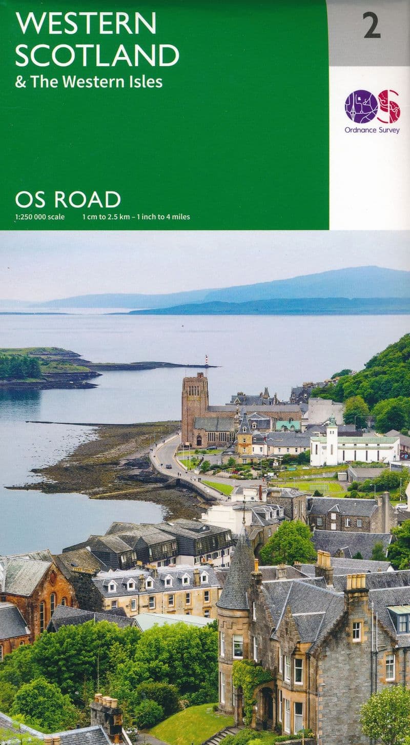 Ordnance Survey Road Map 2 - Western Scotland