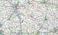 Ordnance Survey Road Map 5 - East Midlands & East Anglia, incl London - Wall Map - 2024