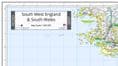 Ordnance Survey Road Map 7 - South West England & South Wales - Wall Map - 2024