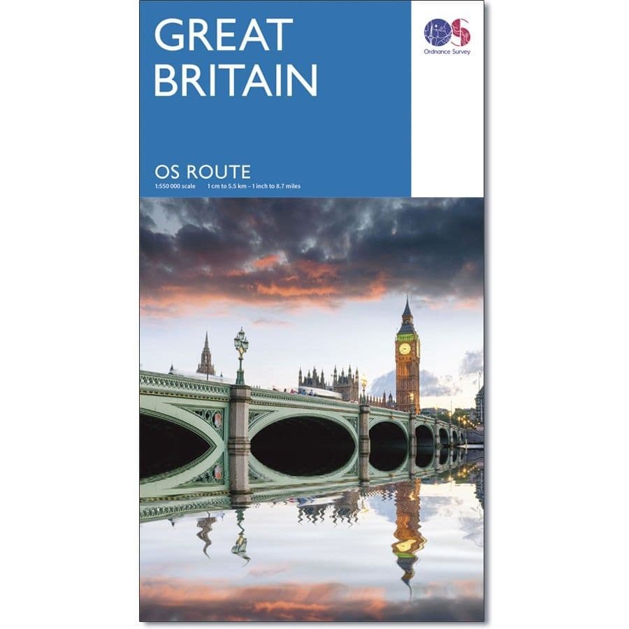 Ordnance Survey Route Map Great Britain