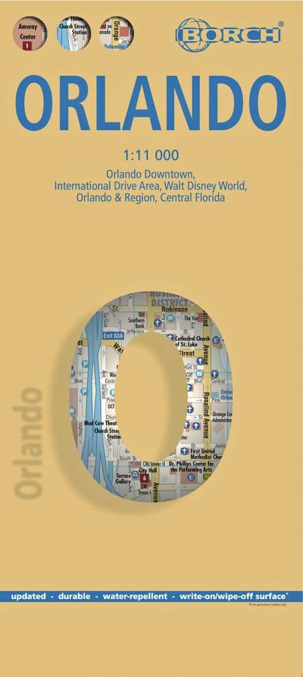 Orlando - Street Map - Borch