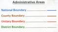 OS Administrative Boundary Map Local Government - Sheet 5 - Northern England
