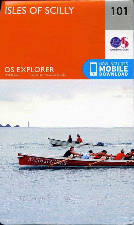 OS Explorer 101 - Isles of Scilly