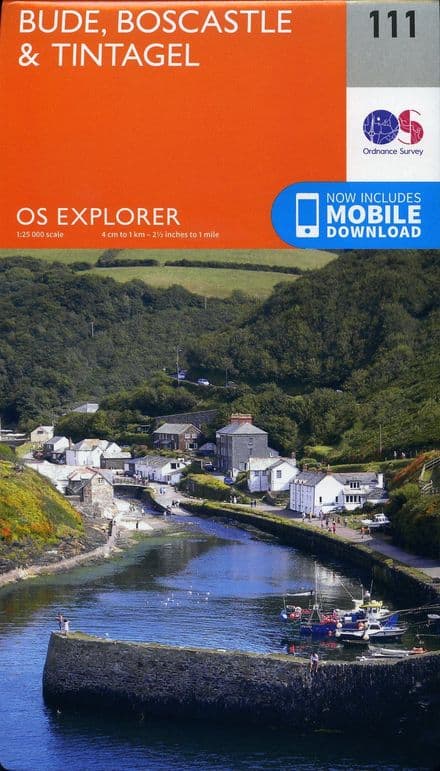 OS Explorer 111 - Bude & Boscastle & Tintagel