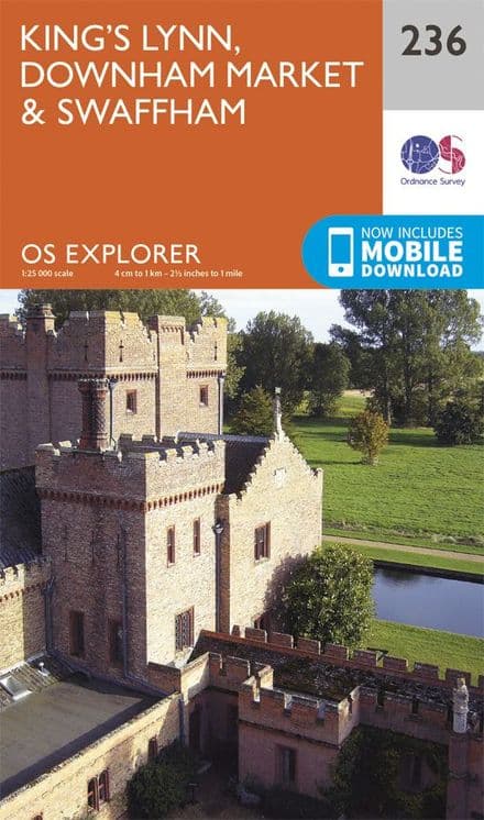 OS Explorer 236 - King's Lynn, Downham Market & Swaffham