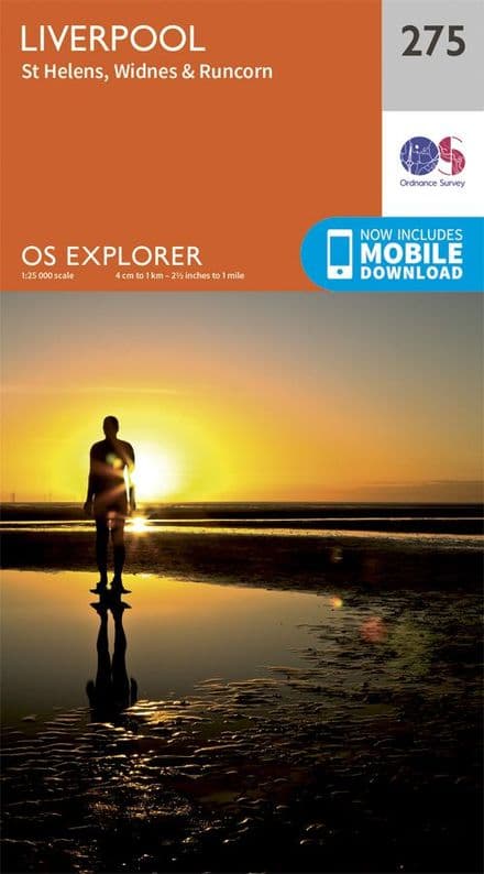 OS Explorer 275 - Liverpool, St Helens, Widness & Runcorn