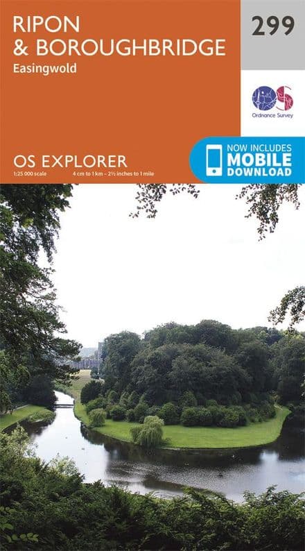 OS Explorer 299 - Ripon, Boroughbridge and Easingwold