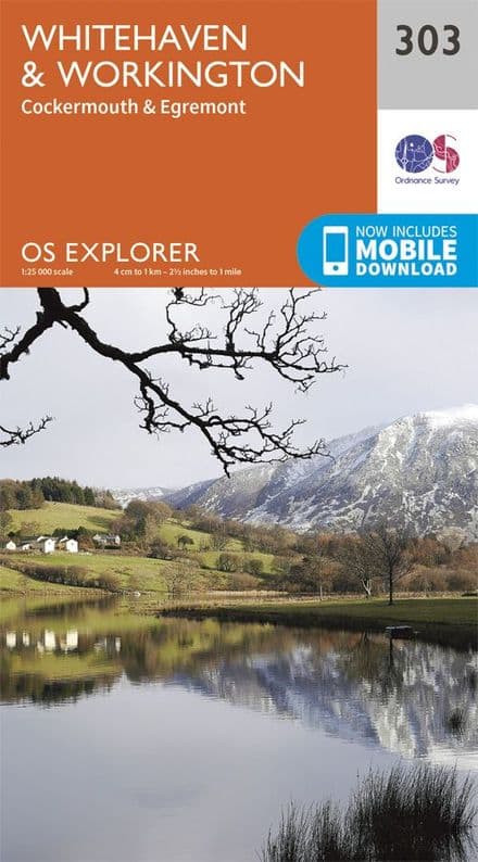 OS Explorer 303 Whitehaven & Workington