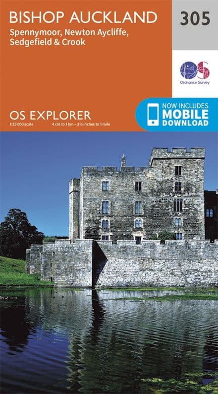 OS Explorer 305 Bishop Auckland