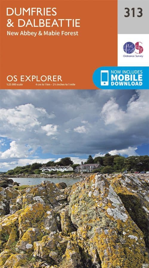 OS Explorer 313 Dumfries & Dalbeattie