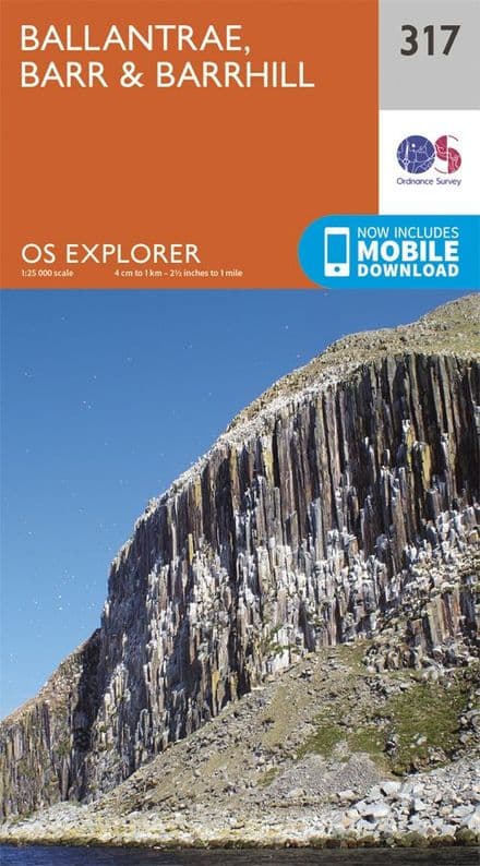 OS Explorer 317 Ballantrae, Barr & Barrhill