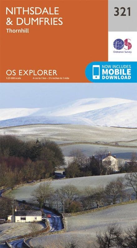 OS Explorer 321 Nithsdale & Dumfries