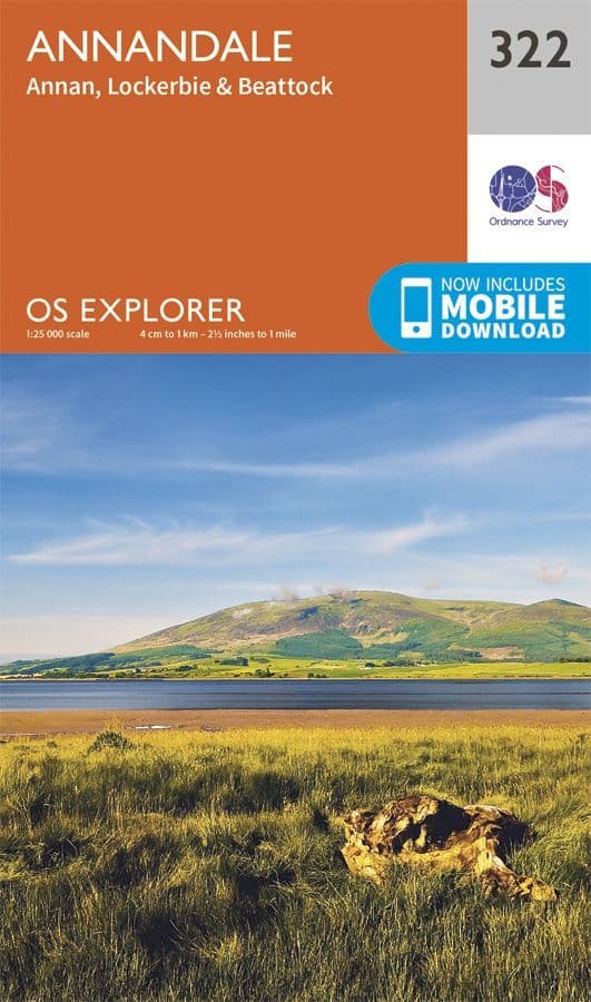 OS Explorer 322 Annandale