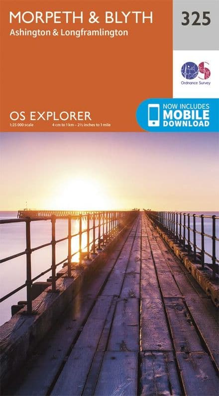 OS Explorer 325 Morpeth & Blyth