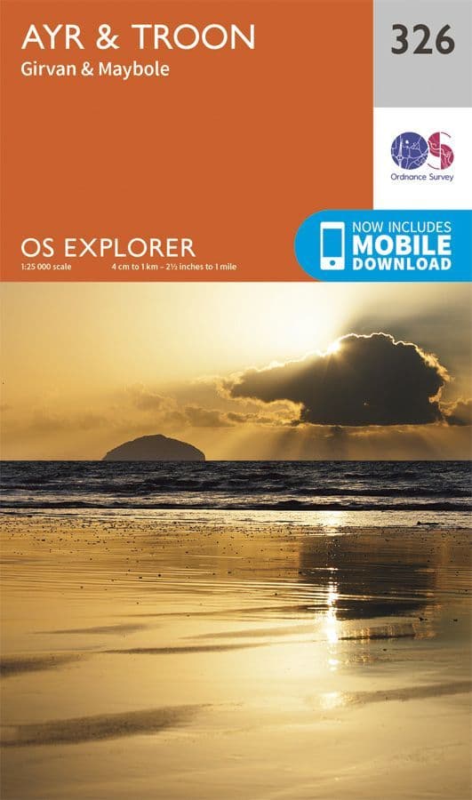 OS Explorer 326 Ayr & Troon