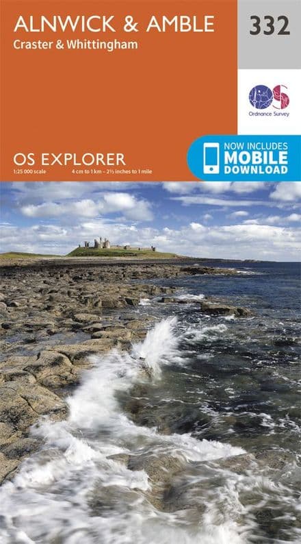 OS Explorer 332 Alnwick & Amble