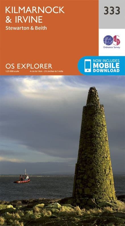 OS Explorer 333 Kilmarnock & Irvine